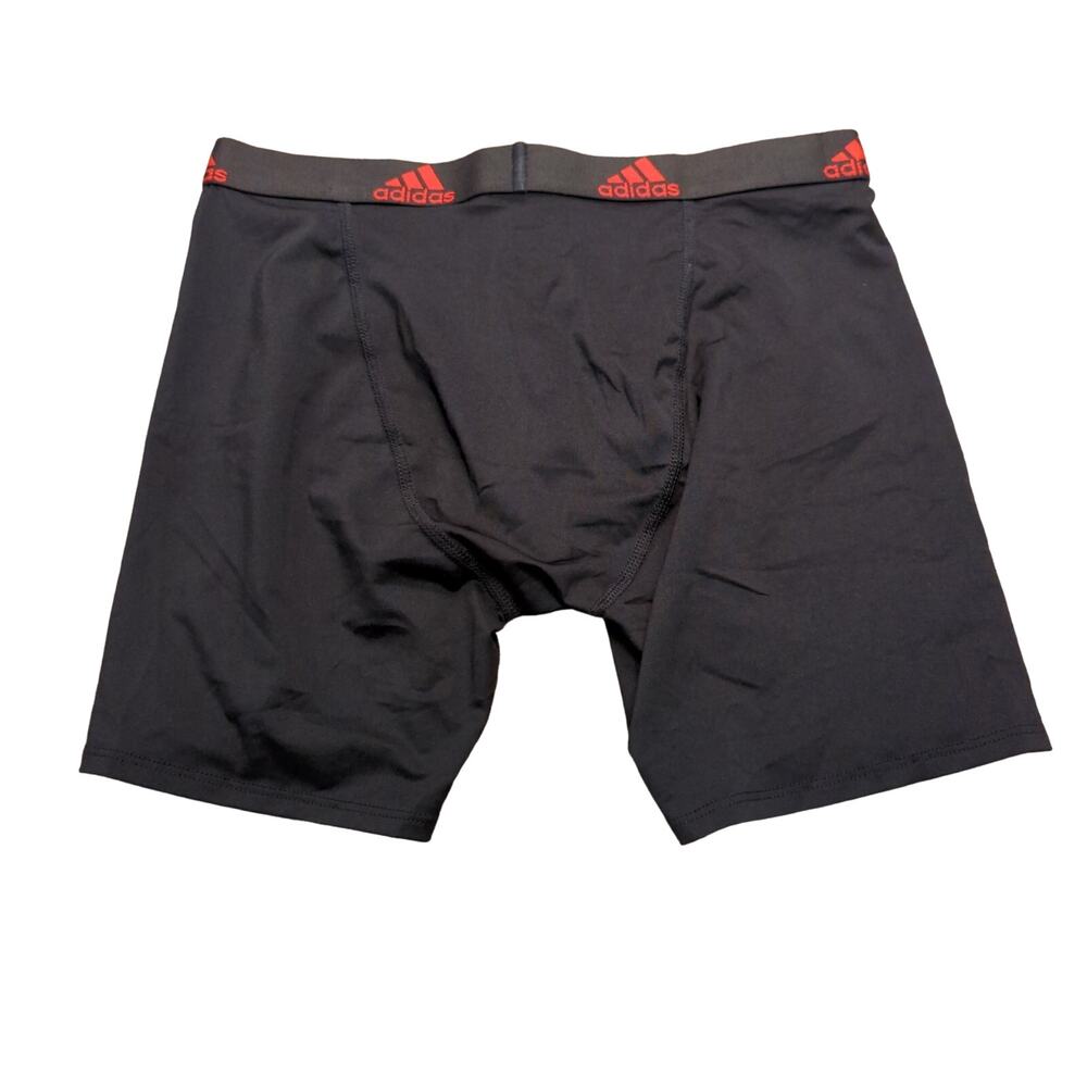 adidas Aeroready Black/Red Boxer Briefs, Medium - Picture 3 of 3